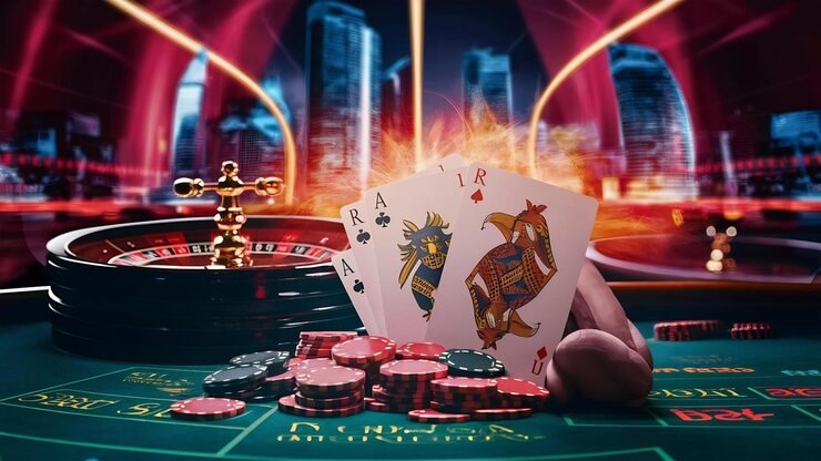 Live blackjack table with dealer and betting interface on mobile